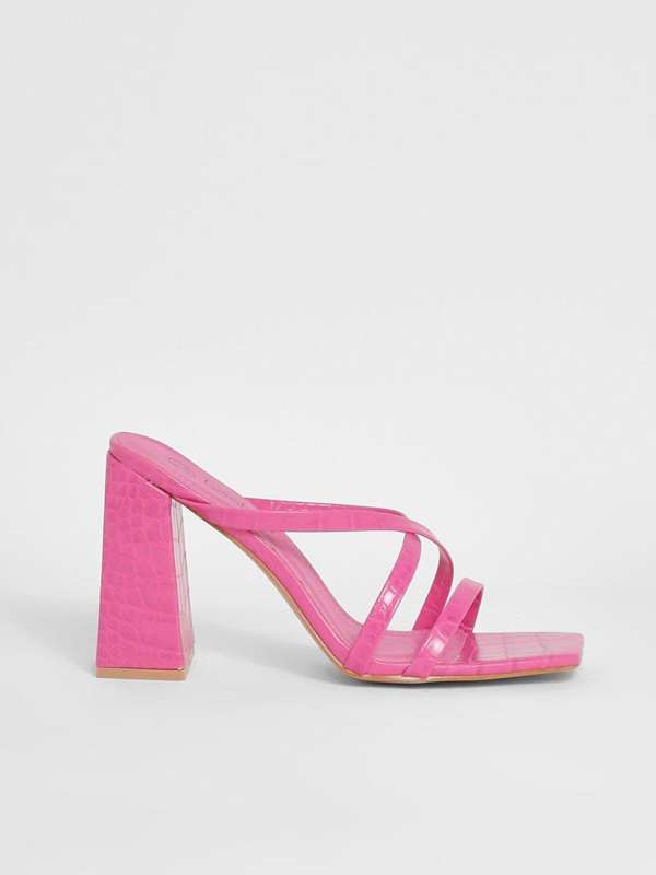 Boohoo hotsell sandals heels