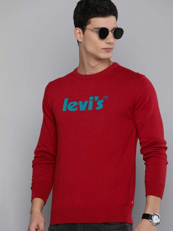 Levi's red sweater store