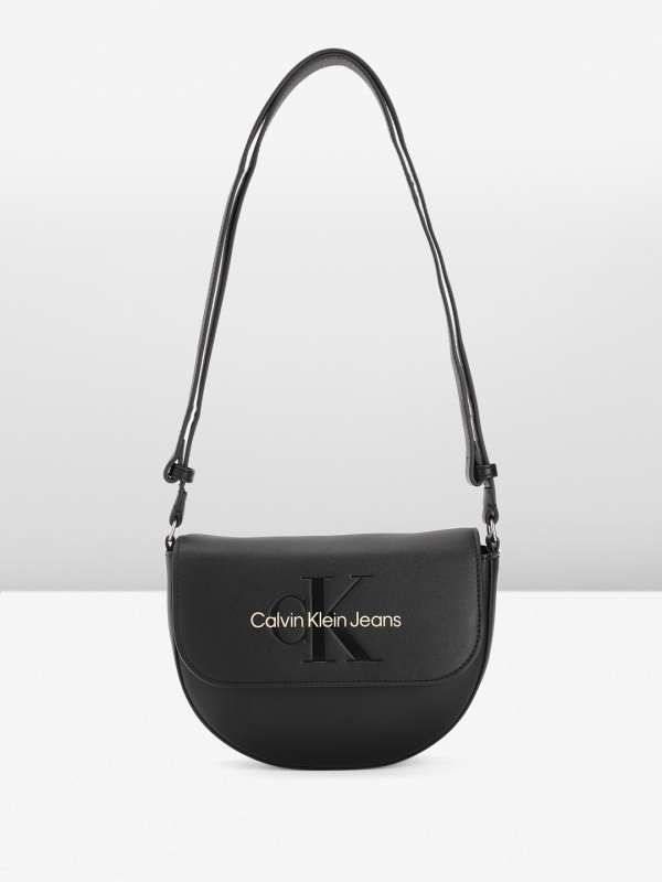 Calvin Klein Beige Polyester Handbag