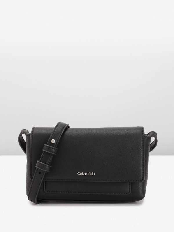 Buy Calvin Klein Solid Structured Sling Bag Handbags for Women 23757208 Myntra