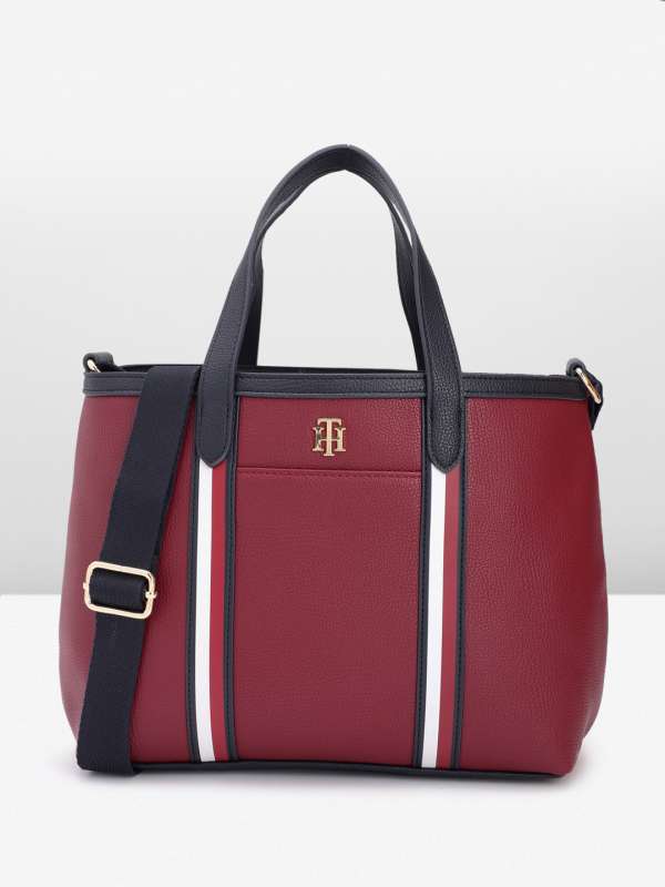 Red tommy cheap hilfiger handbag