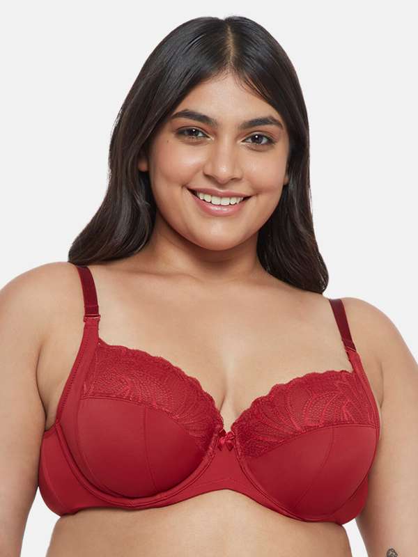 Triumph Red Non Wired Lightly Padded Basics Bra - Buy Triumph Red