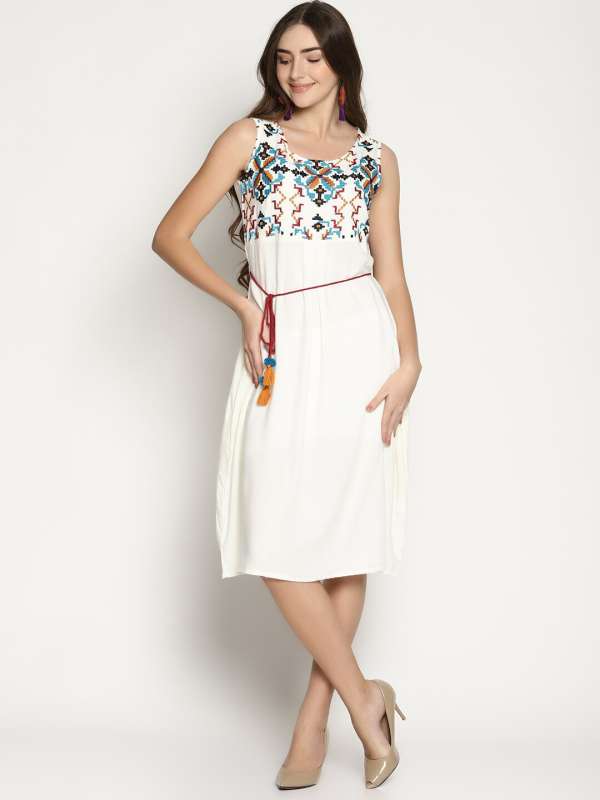 Shift top dress myntra