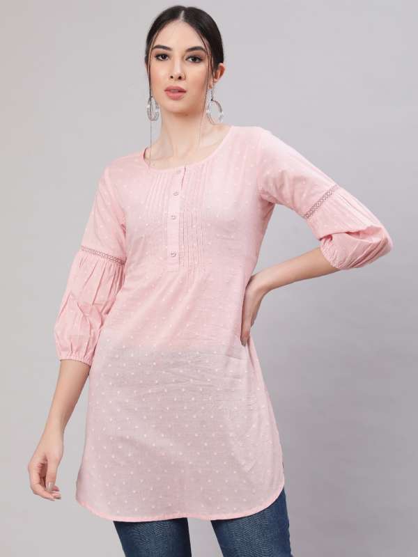 Cotton kurti for discount jeans