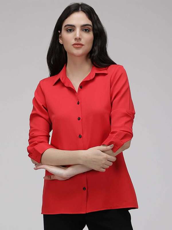 Red hotsell formal tops