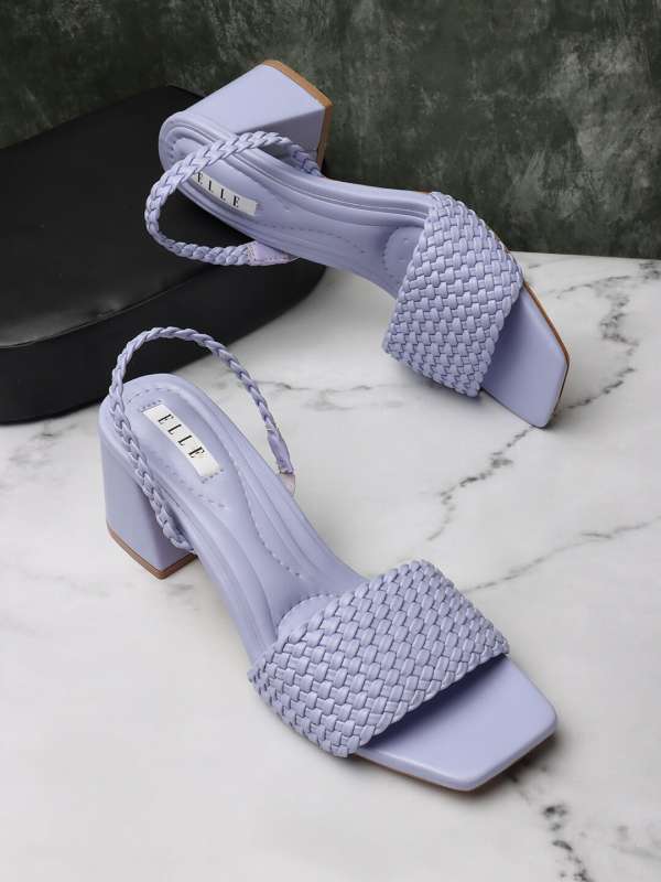 Purple Sandal Heels Buy Purple Sandal Heels online in India
