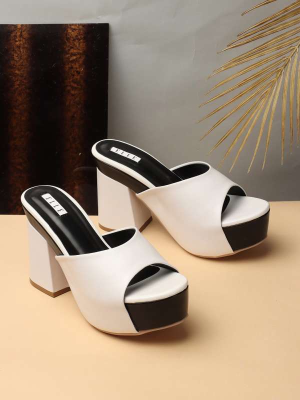 White Peep Toe Buy White Peep Toe online in India
