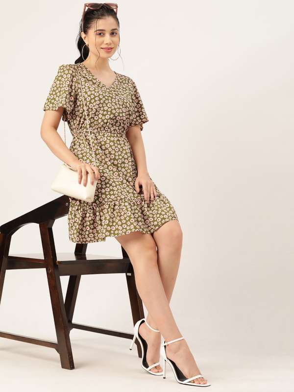 Oasis ruffle wrap 2025 skirt midi dress berry
