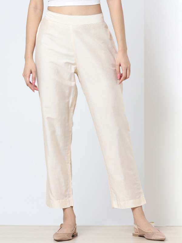 Marie Claire Bottoms Pants and Trousers  Buy Marie Claire Women Formal  Brown Colour Solid Cigarette Trousers Online  Nykaa Fashion