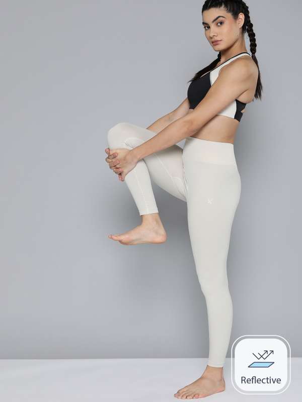 CAUSTIC Women Yoga Capri - White | Add-venture India | Online India