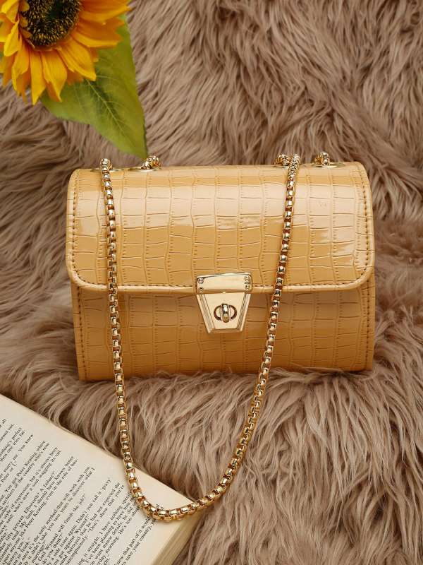 Yellow shop handbags online