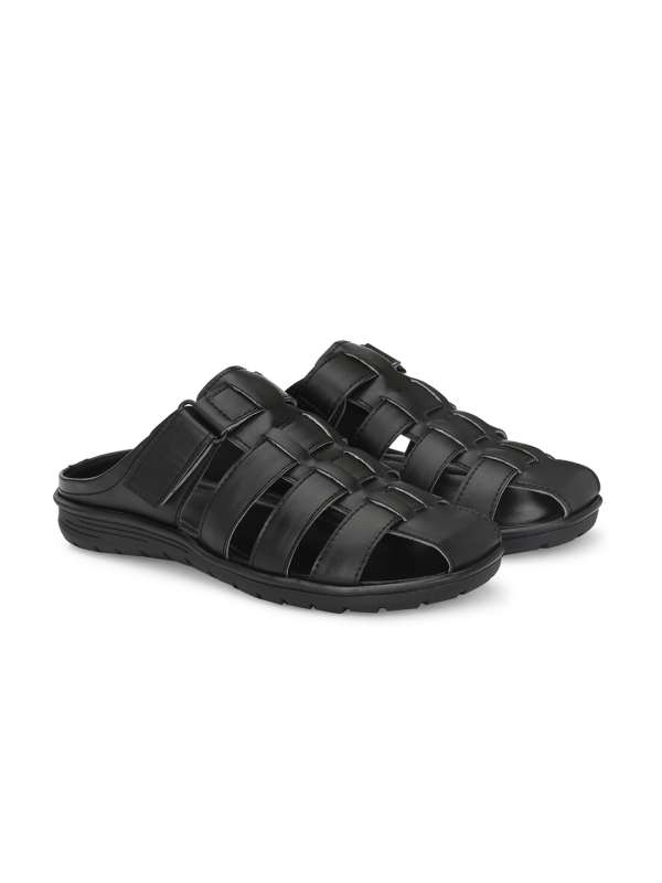 Black slip shop on sandals