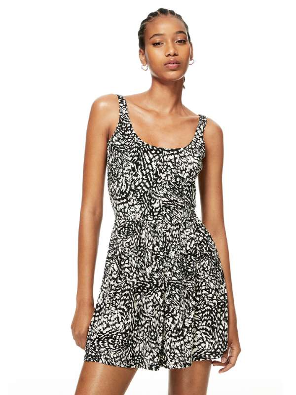 Leopard print shop jumpsuit h&m