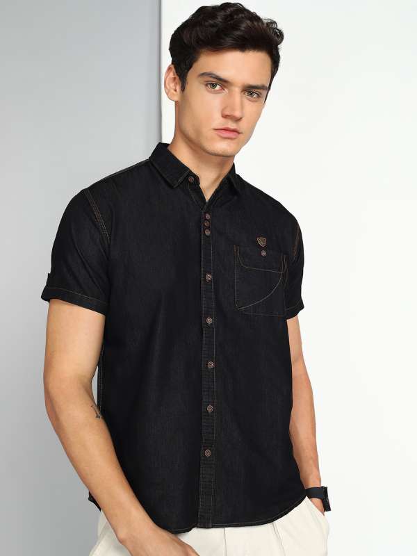  Black Denim Shirt