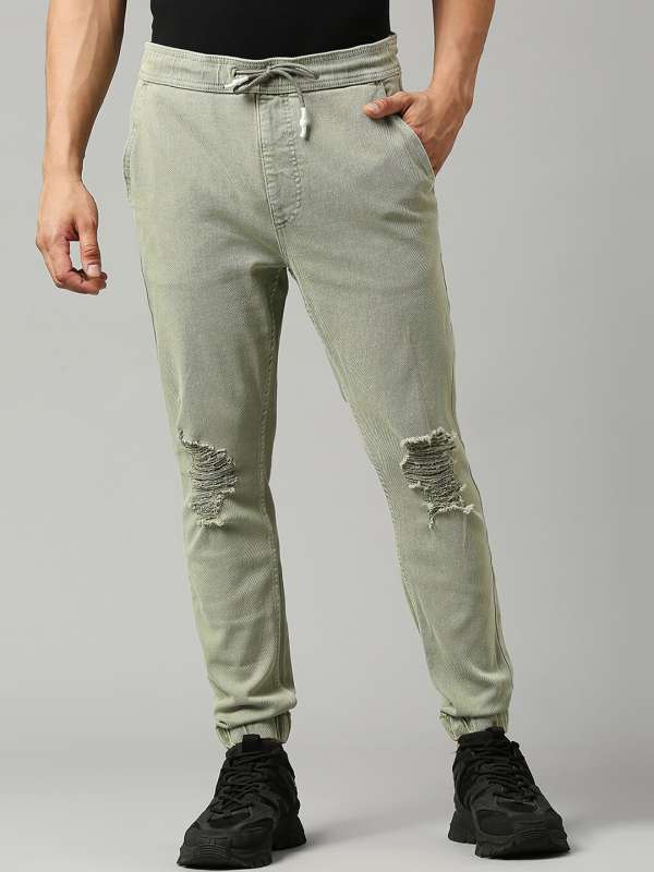 Buy BuaGi Collection Denim Jogger Jeans for Men Grey Online at Best  Prices in India  JioMart