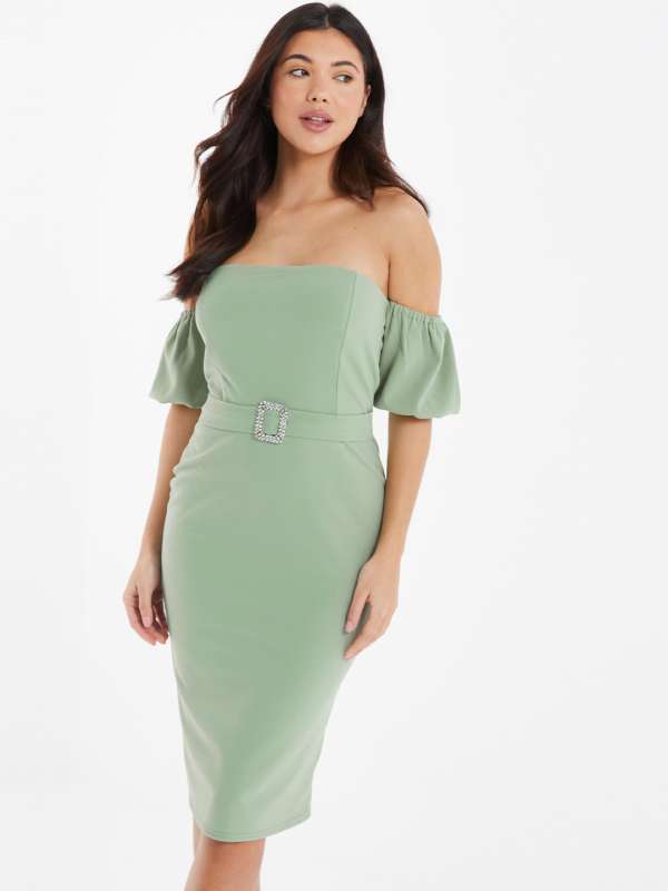 Quiz knee length dresses top