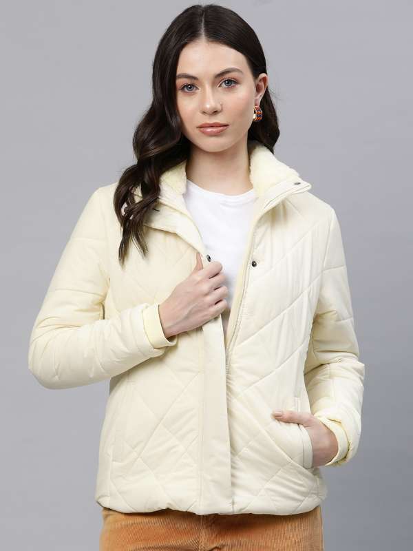 Cream parka 2025 womens