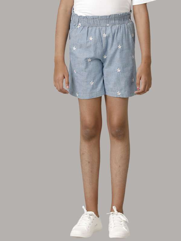 Embroidered shorts india deals