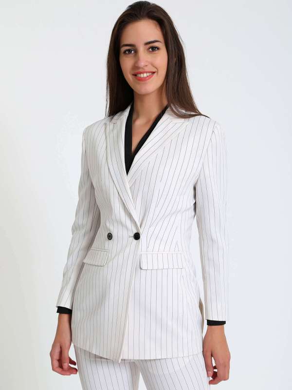 Double breasted blazer india hot sale