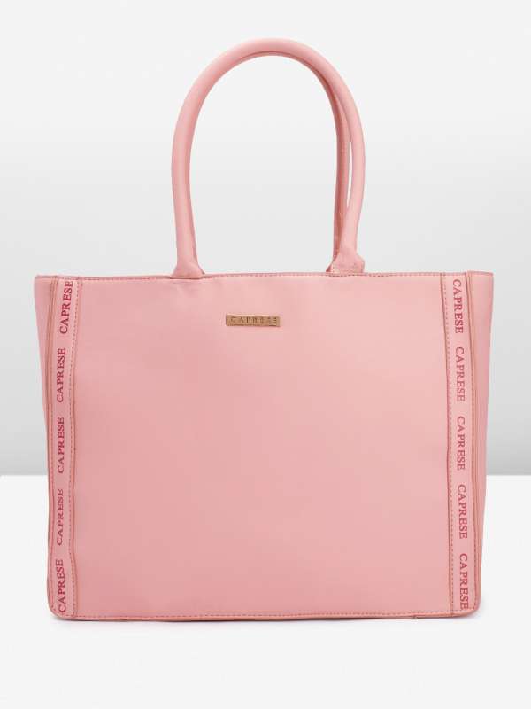 Caprese pink solid handheld bag sale