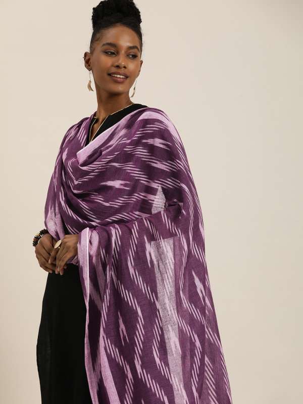 Buy Cotton Dupattas Online in India Myntra