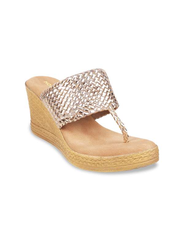 T strap wedge sandals online