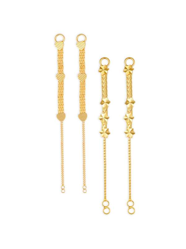 Ear chains outlet in malabar gold