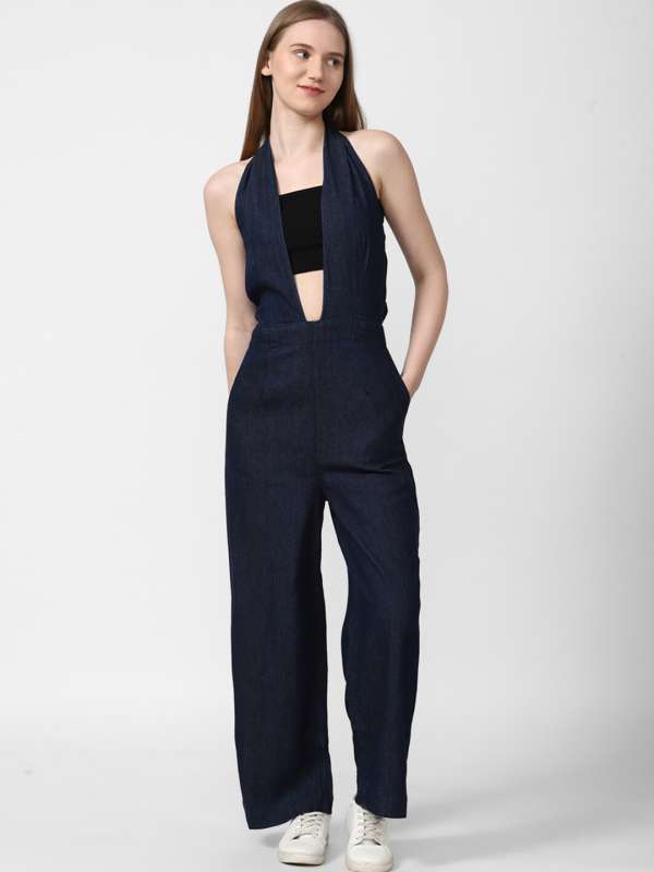 Peach Navy Blue Women Jumpsuits Forever 21 Buy Peach Navy Blue Women Jumpsuits Forever 21 online in India