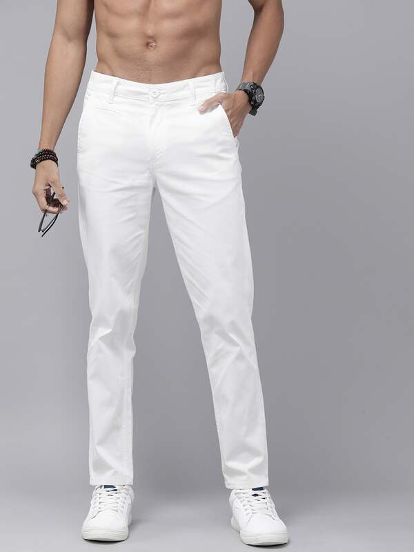 White Trouser For Men-hangkhonggiare.com.vn