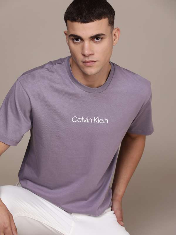 Printed Cotton Mens Calvin Klein Ck Round Neck Tshirt at Rs 280 in Pune