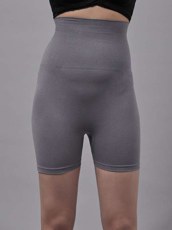 Polyester Spandex Women Dark Grey Saree Shapewear at Rs 180