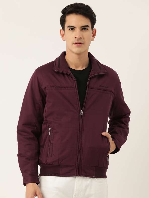 Monte carlo maroon jacket top