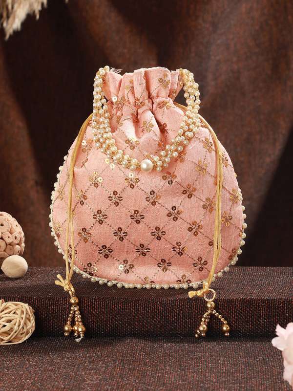 Peach Clutch Buy Peach Clutch online in India