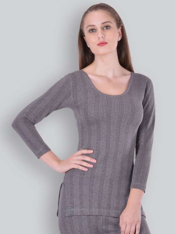 Grey Long Sleeve Lux Inferno Thermal Wear at Rs 320/piece in Mandsaur