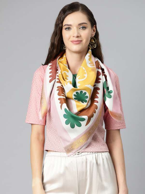 White scarves top for women