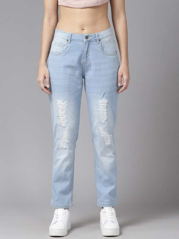 Roadster ripped jeans top