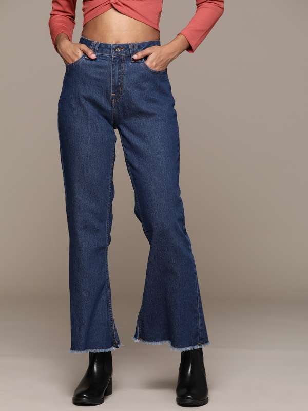 Bell bottom sale jeans myntra