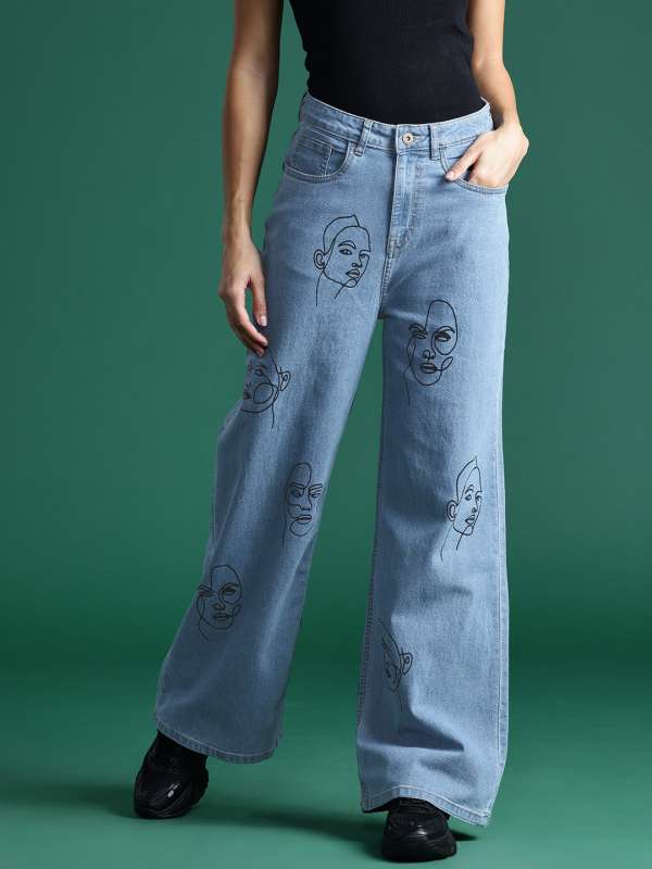 Women Printed Jeans Buy Women Printed Jeans online in India