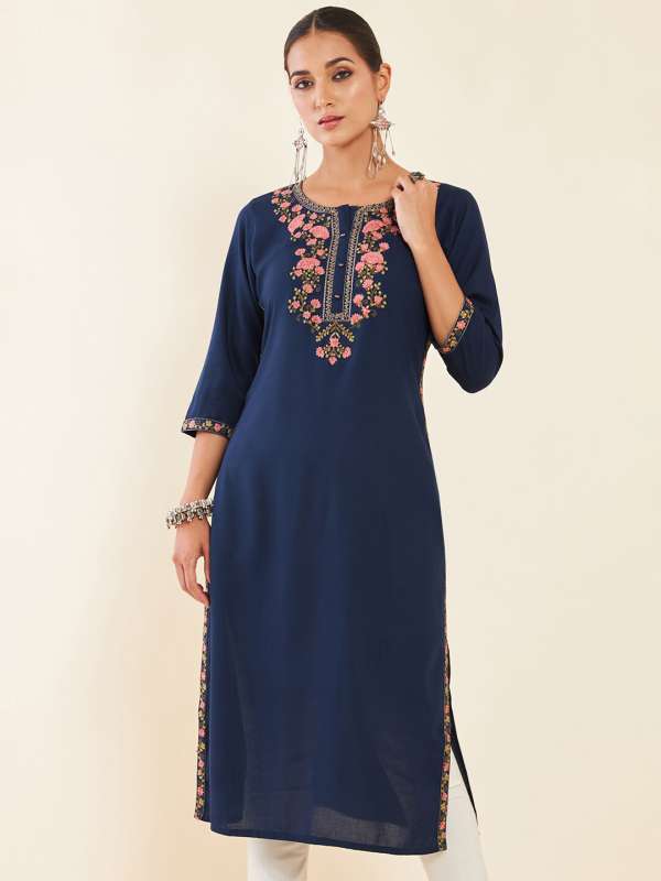 Myntra soch on sale kurtis