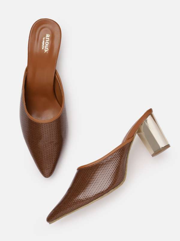 Myntra mules hot sale