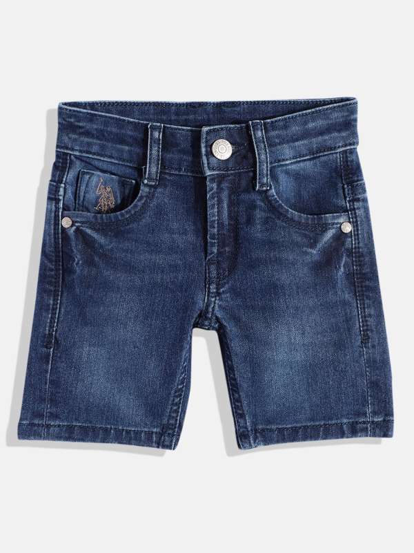 Blue jean shorts for kids sale