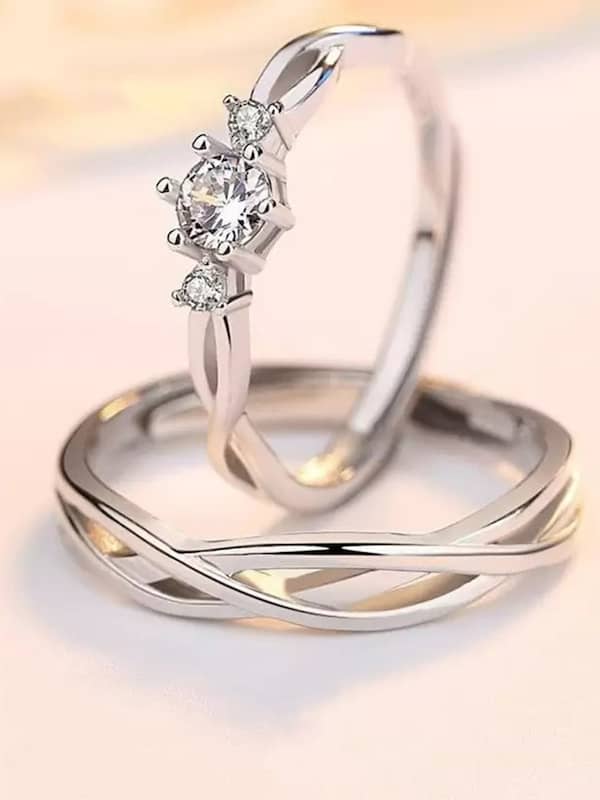 SUN MOON DIAMOND Ring For Women- EFIF Diamonds – EF-IF Diamond Jewellery-demhanvico.com.vn