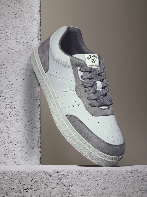 Wrogn grey sneakers hot sale