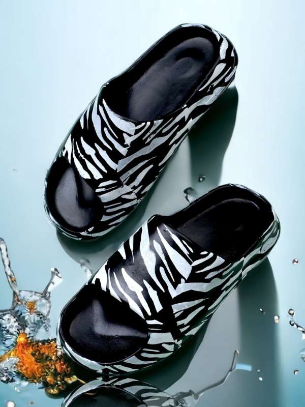 Zebra Prints Flip Flops Buy Zebra Prints Flip Flops online in India