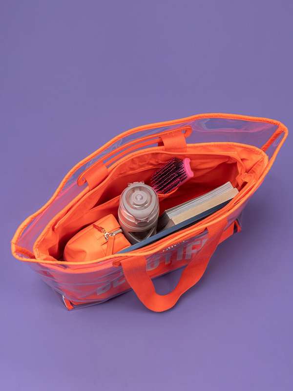 Orange tote hot sale