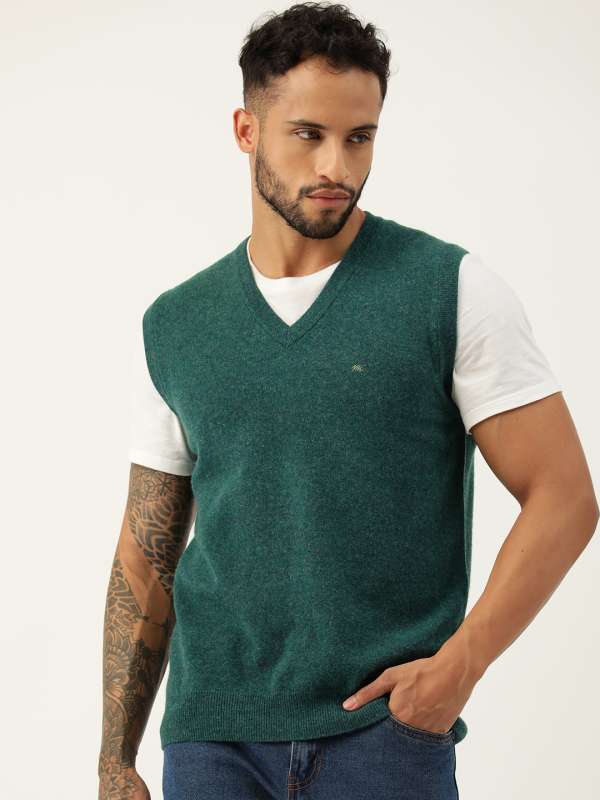 Sleeveless Sweaters - Buy Sleeveless Sweaters Online in India at Best Price