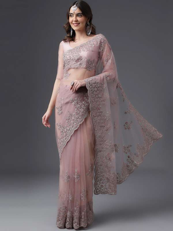 Myntra outlet net saree