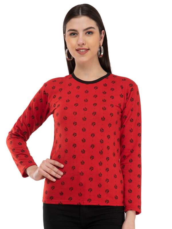 Woolen t top shirt for girls