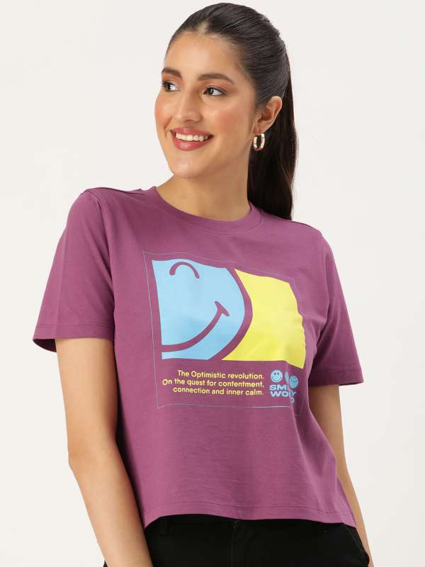 Smiley t shirts online india top