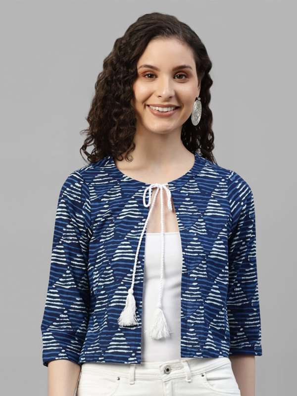 Navy blue store shrug sweater